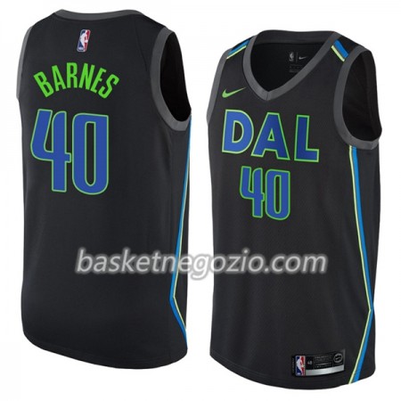 Canotte Uomo Dallas Mavericks Harrison Barnes 40 Nike City Edition Swingman